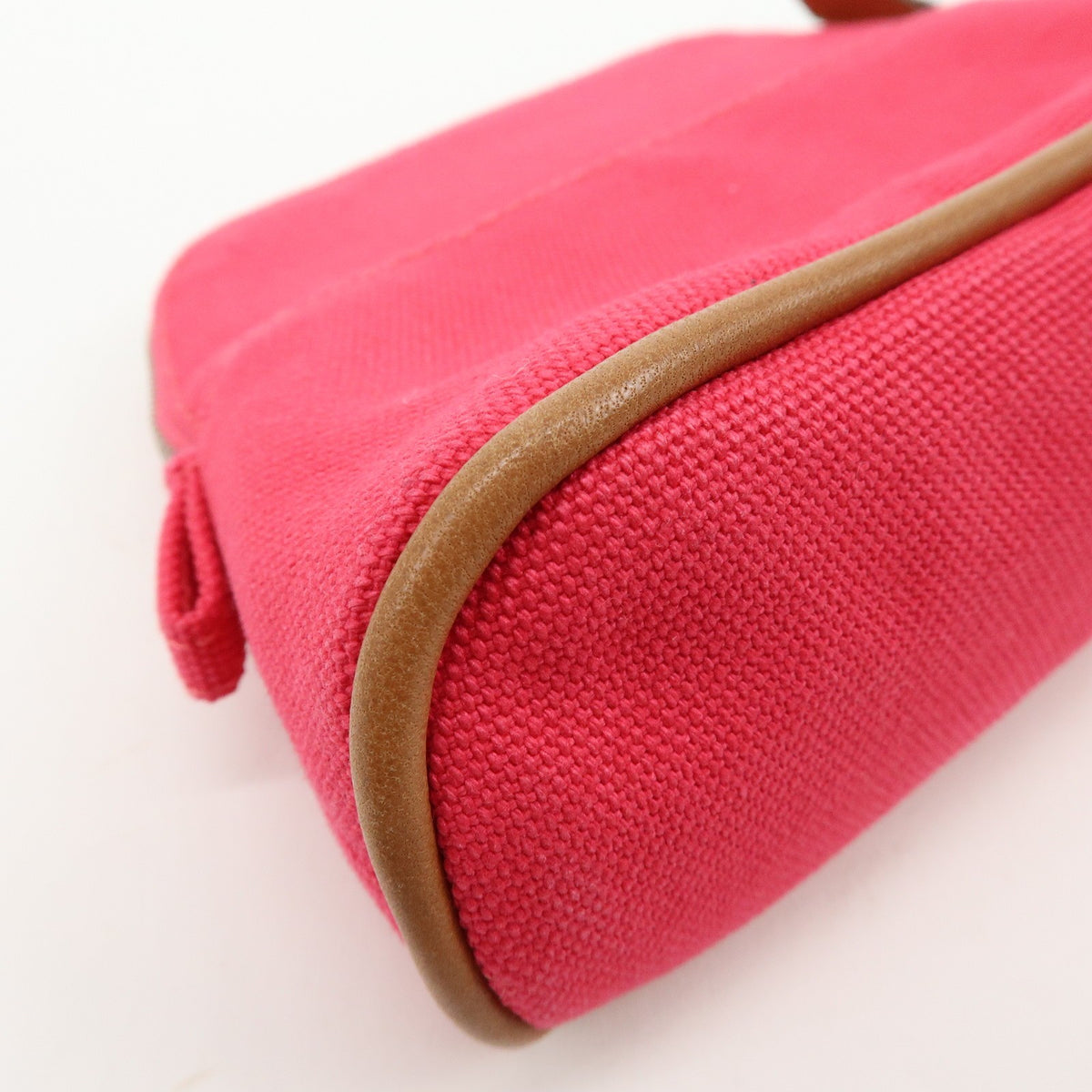 Hermes Bolide Travel Canvas, Pink, Cotton, Clutch
