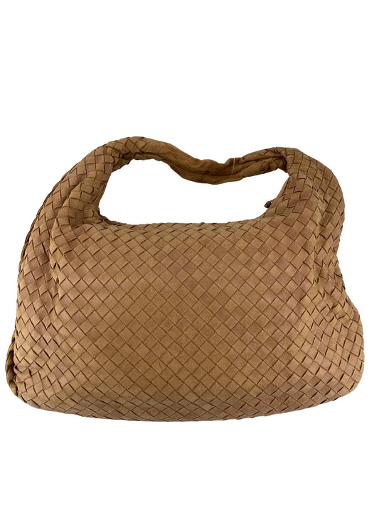 Bottega Veneta Intrecciato, Beige, Leather, handbag