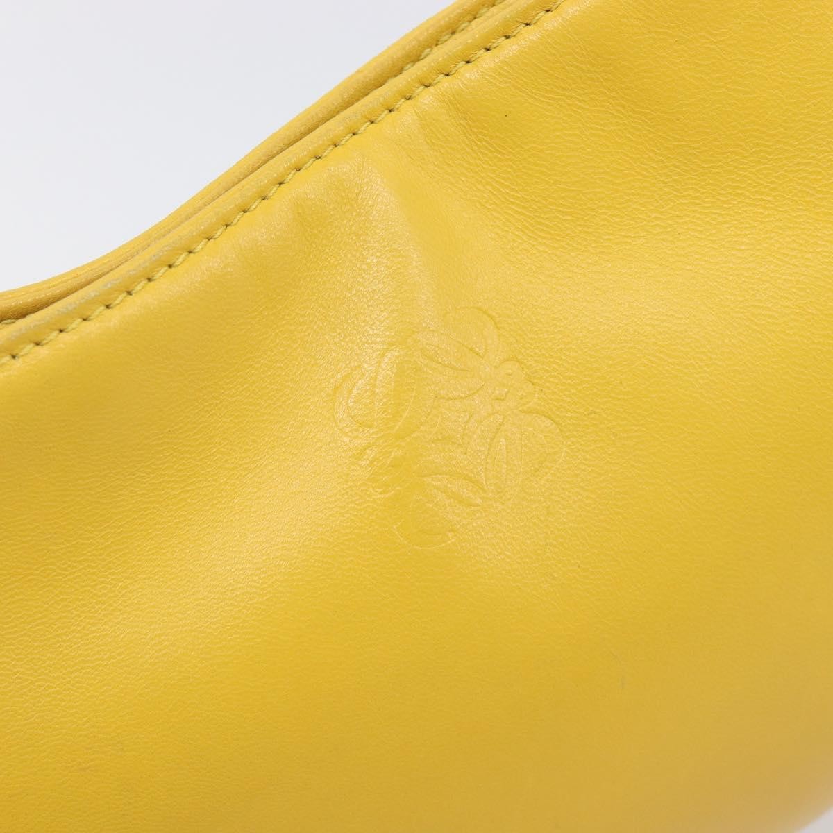 Loewe Shoulder bag Leather, Yellow, Leather, Shoulder Bag