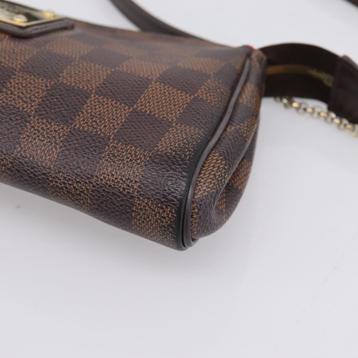 Louis Vuitton Eva Damier, Brown, Canvas, Handbag