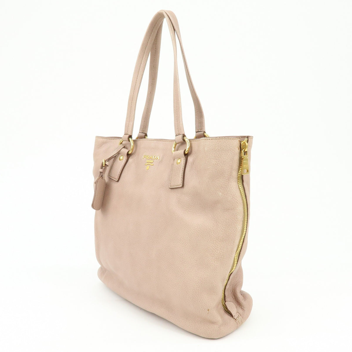 Prada Vitello Daino Leather, Pink, Leather, Shoulder Bag