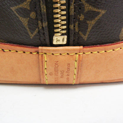 Louis Vuitton Alma Monogram, Brown, Canvas, Handbag