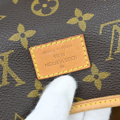 Louis Vuitton Saumur Monogram Canvas, Brown, Canvas, Shoulder Bag