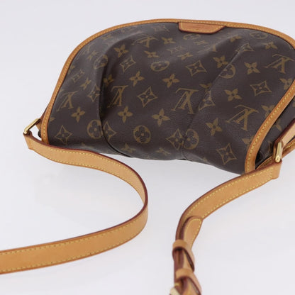 Louis Vuitton Menilmontant Monogram Canvas, Brown, Canvas, Handbag