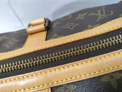 Louis Vuitton Sac Souple Monogram Canvas, Brown, Canvas, Handbag