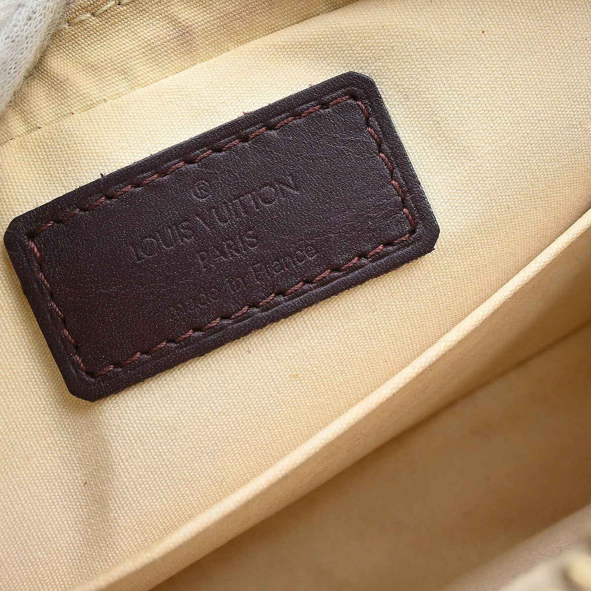 Louis Vuitton Juliette Mini Lin, Red, Canvas, Shoulder Bag