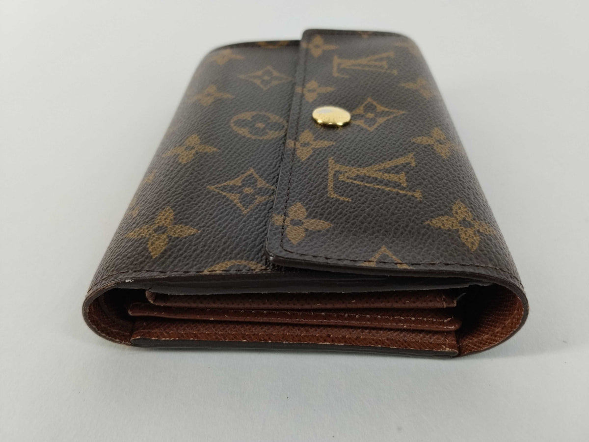 Louis Vuitton Alexandra Monogram Canvas, Brown, Canvas, Wallet