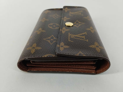 Louis Vuitton Alexandra Monogram Canvas, Brown, Canvas, Wallet