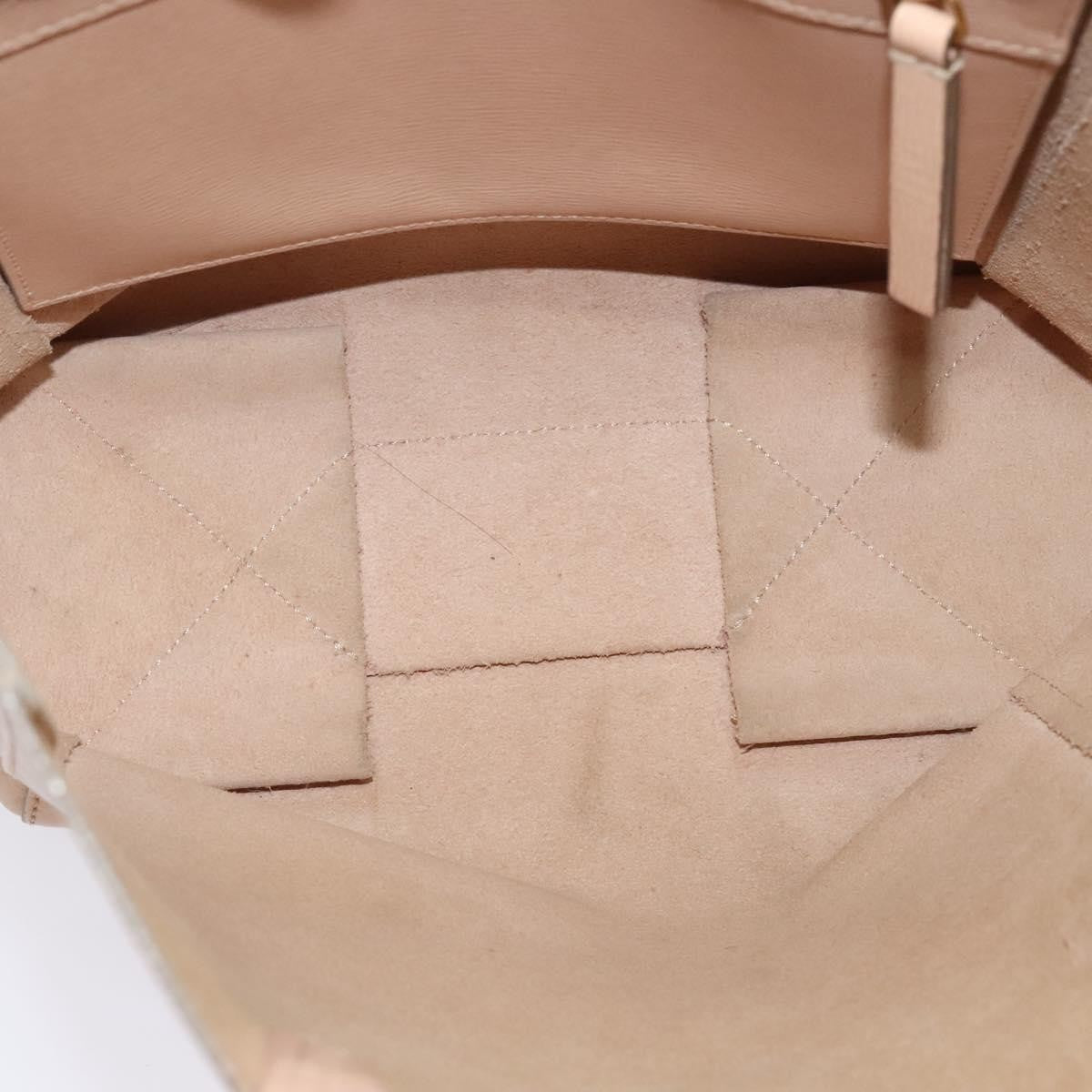 Celine Vertical Cabas Tote Leather, Pink, Leather, Tote Bag