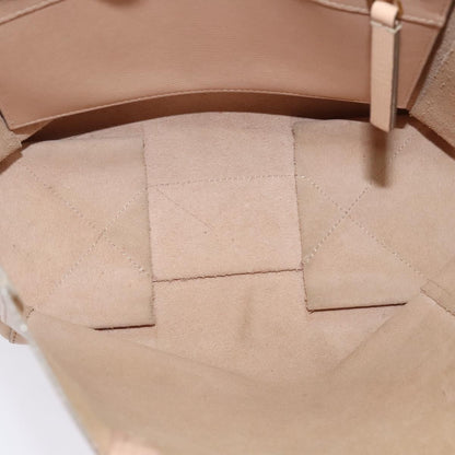 Celine Vertical Cabas Tote Leather, Pink, Leather, Tote Bag