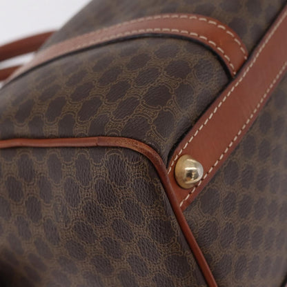 Celine Macadam Macadam with leather, Brown, Canvas, Tote Bag