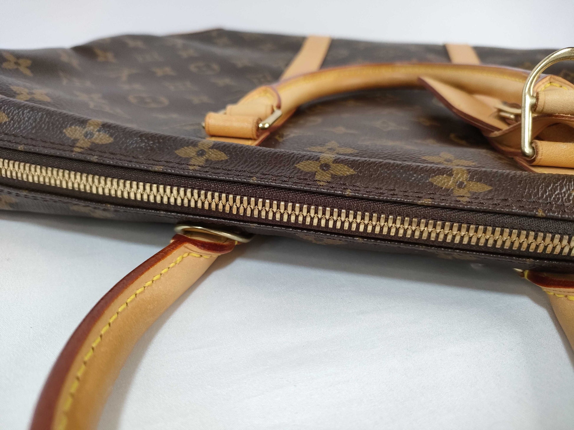 Louis Vuitton Porte-Documents Voyage Briefcase Monogram Canvas, Brown, Canvas, Briefcase