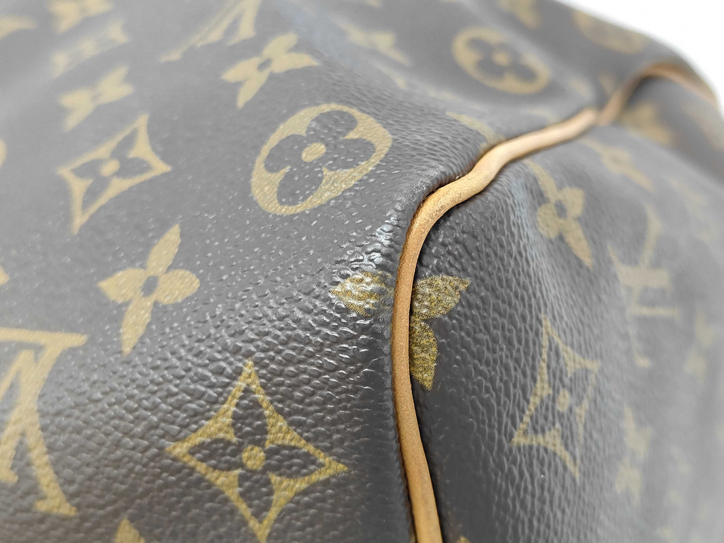 Louis Vuitton Keepall Bag Monogram Canvas, Brown, Canvas, Travel Bag