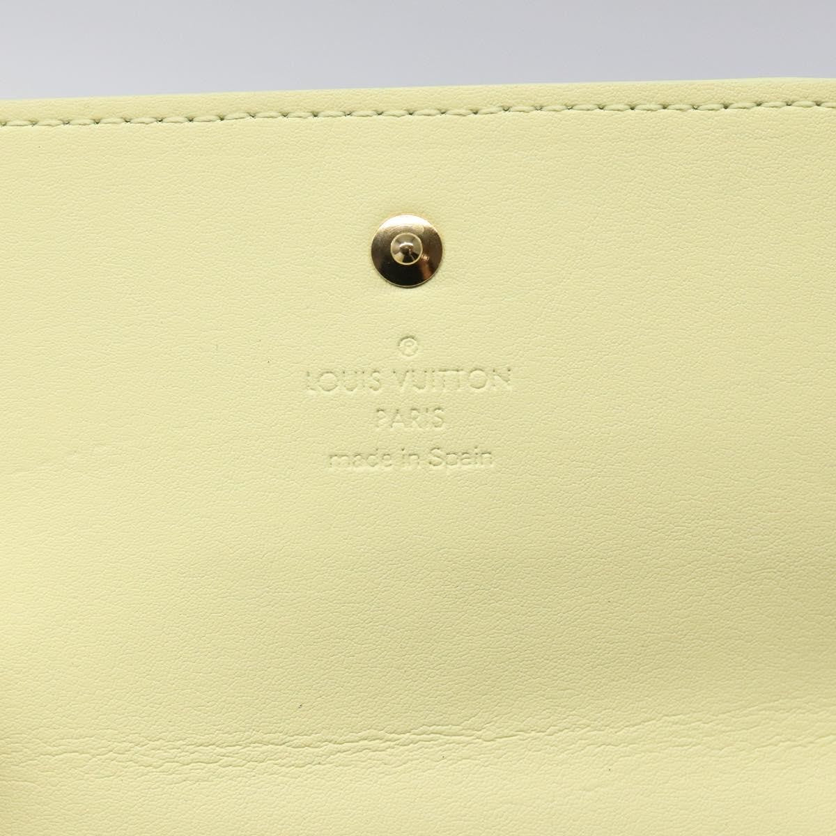 Louis Vuitton Kenmare Shoulder Patent leather, Yellow, Patent Leather, Clutch
