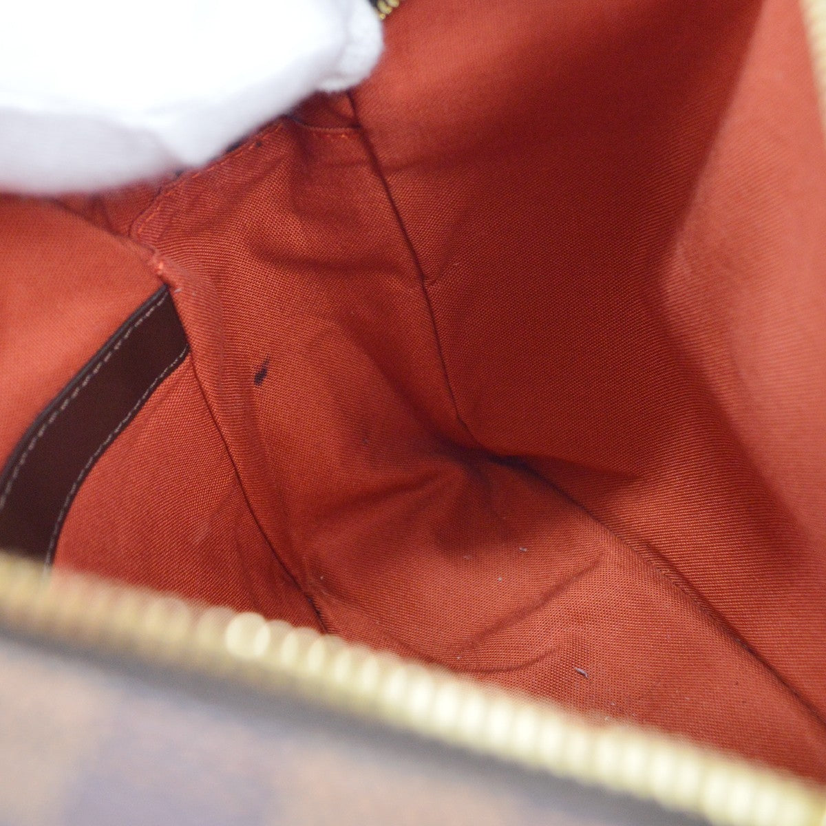 Louis Vuitton Naviglio Damier Ebene, Brown, Canvas, Shoulder Bag