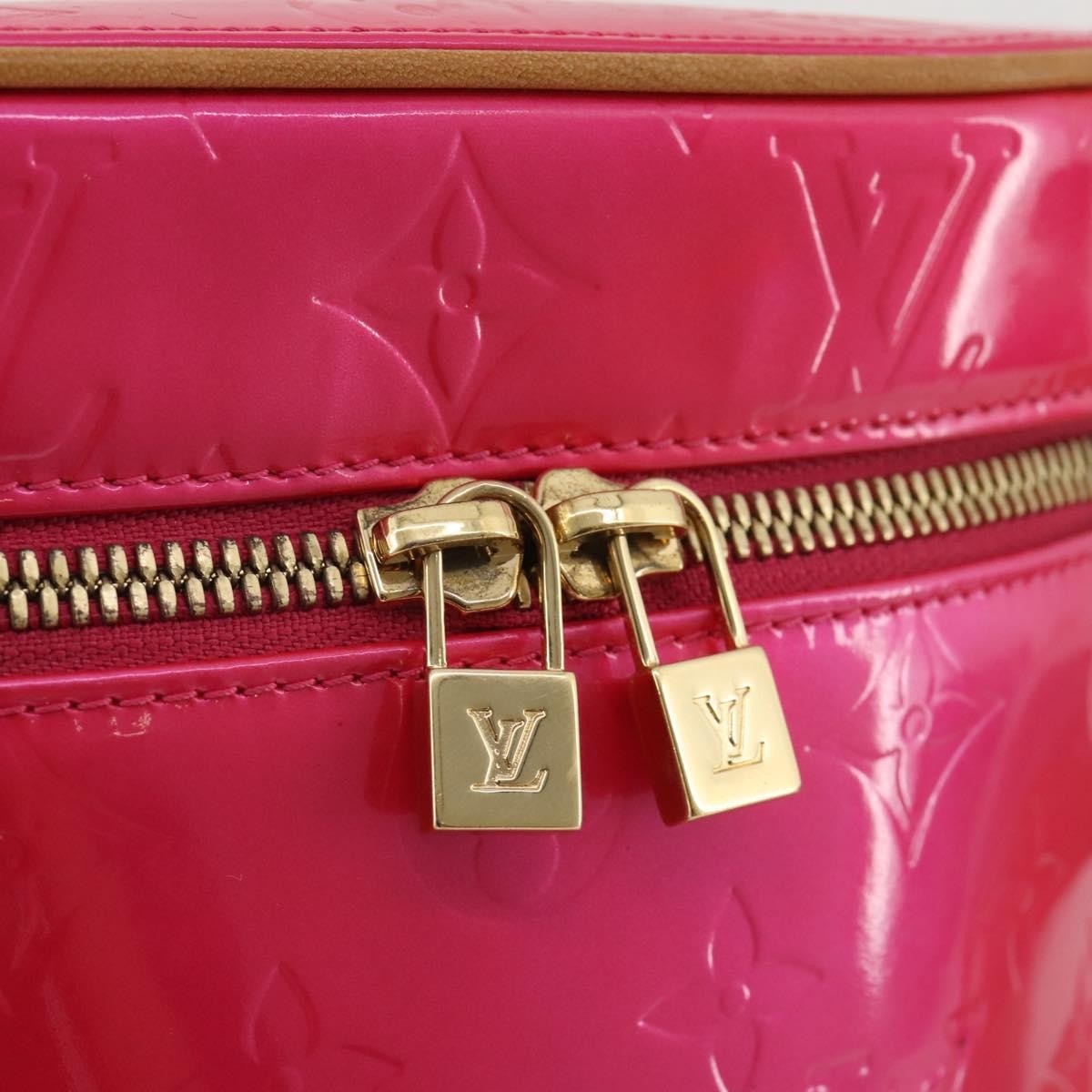 Louis Vuitton Sullivan Monogram Vernis, Pink, Patent Leather, Shoulder Bag