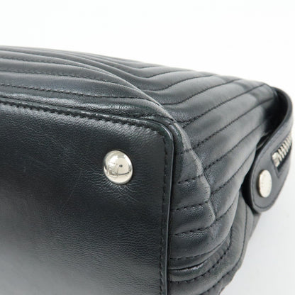 Fendi DotCom Click Quilted Leather, Black, Leather, Shoulder Bag