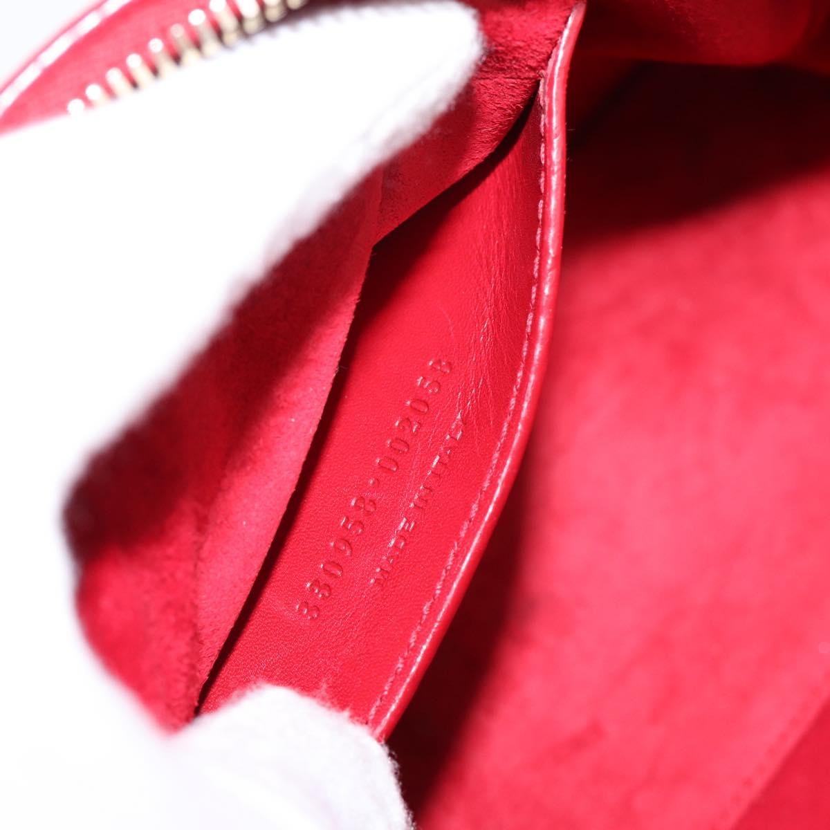 Saint Laurent Classic Baby Duffle Leather, Red, Leather, Handbag