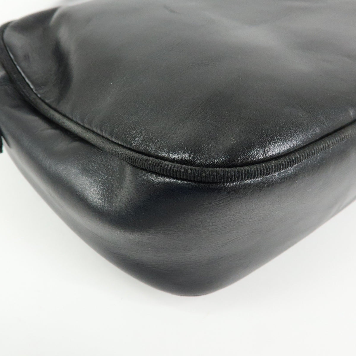 Salvatore Ferragamo Vara Bow Camera Leather, Black, Leather, Shoulder Bag