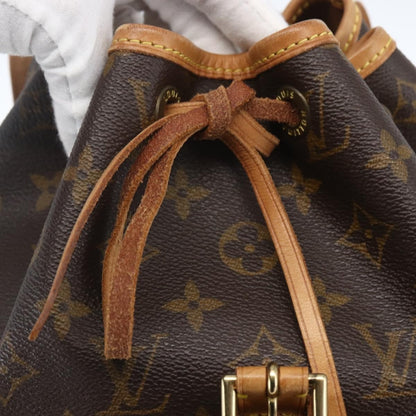 Louis Vuitton Vintage Montsouris Monogram Canvas, Brown, Canvas, Backpack