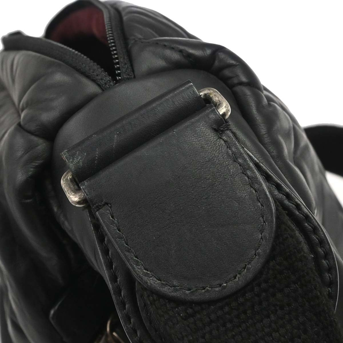 Chanel Expandable Flap Messenger Quilted Aged Calfskin, Black, Leather, Shoulder Bag