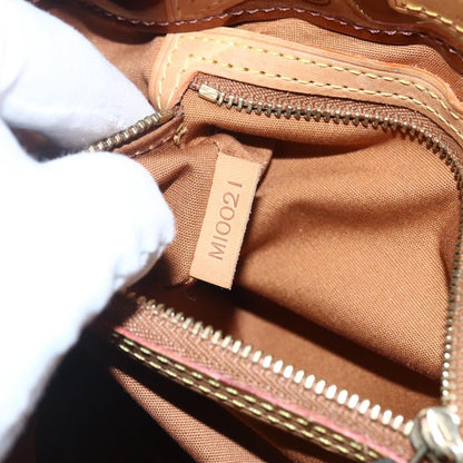 Louis Vuitton Reade Monogram Vernis, Brown, Patent Leather, Handbag