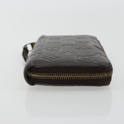 Louis Vuitton Zippy Organizer Monogram Empreinte Leather, Brown, Leather, Wallet