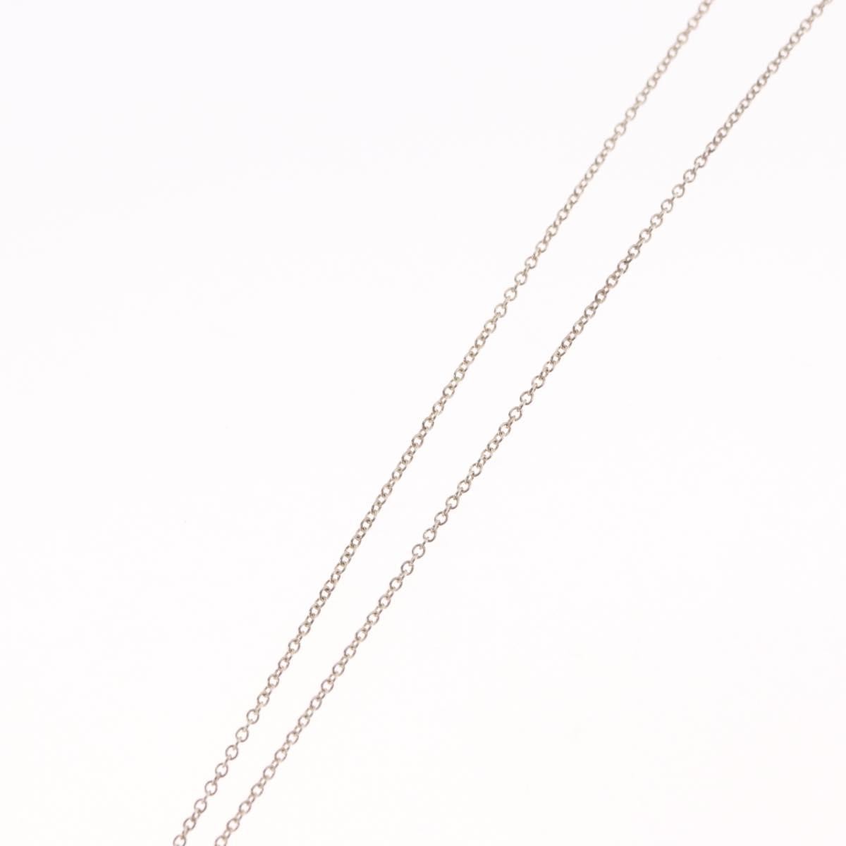Tiffany & Co. Elsa Peretti Open Heart Pendant Sterling Silver, Silver, Sterling Silver, Necklace