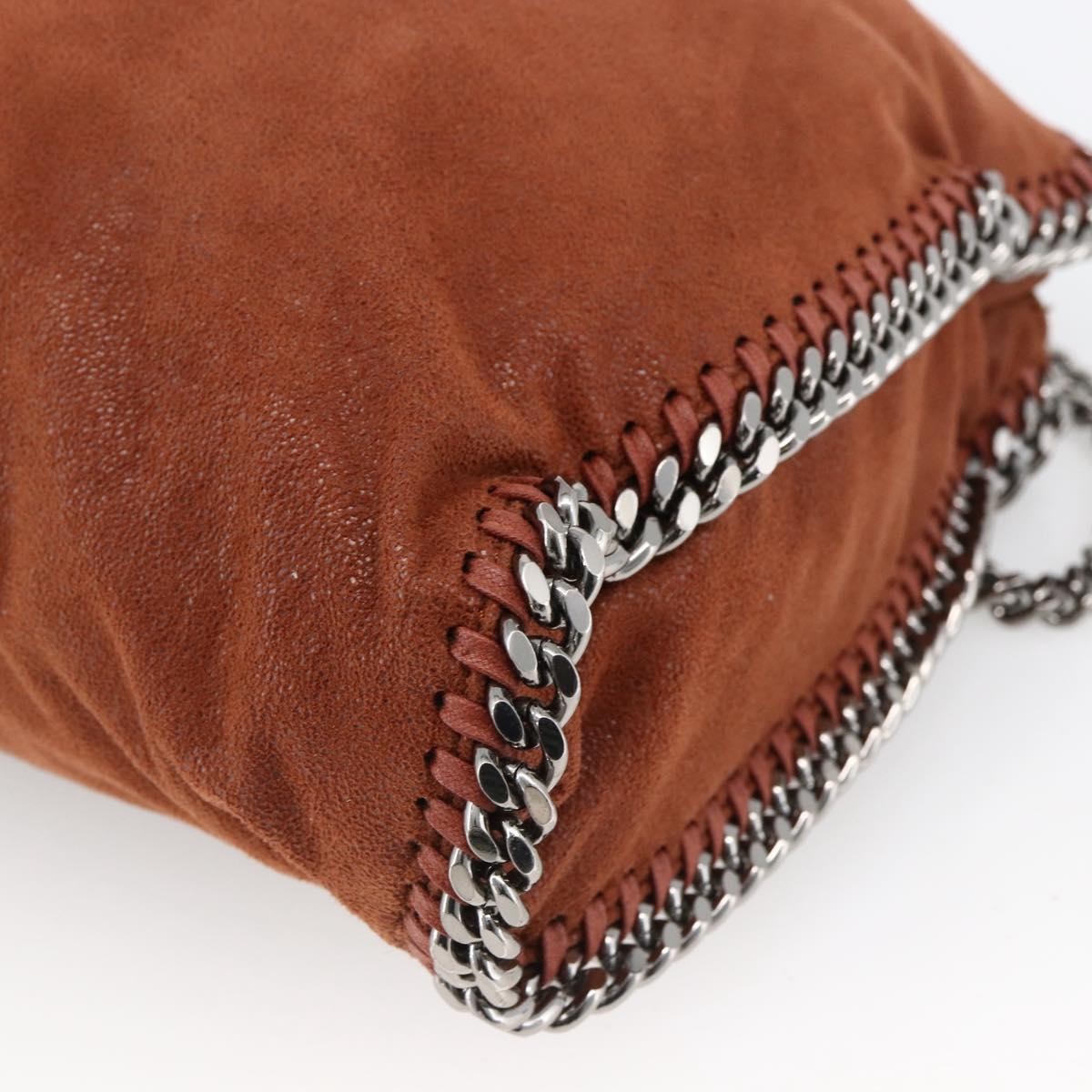 Stella McCartney Falabella Tote polyester, Brown, Polyester, Crossbody Bag