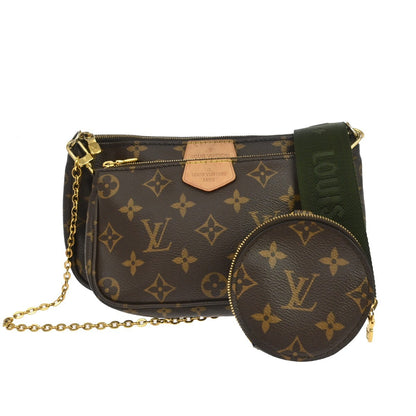 Louis Vuitton Multi-Pochette Monogram, Brown, Canvas, Clutch