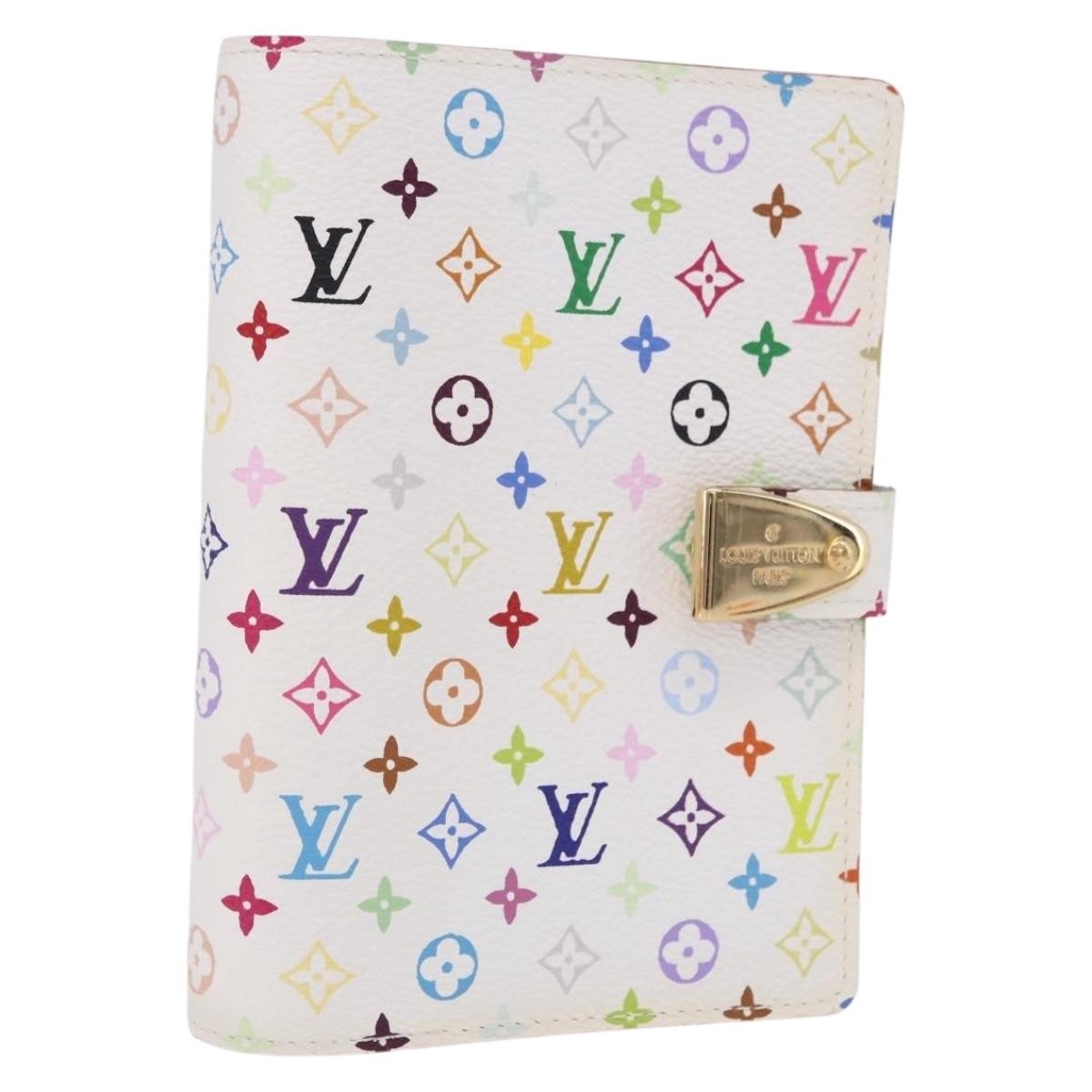 Louis Vuitton Agenda Cover Canvas Multicolor, Multicolour, Canvas, Wallet