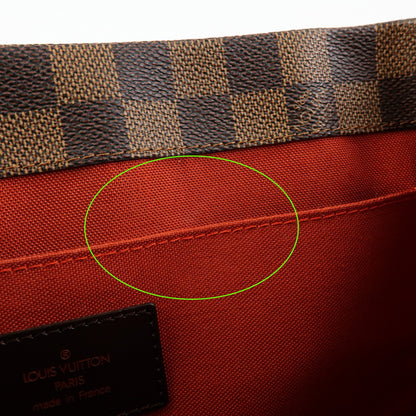 Louis Vuitton Clifton Damier, Brown, Canvas, Handbag