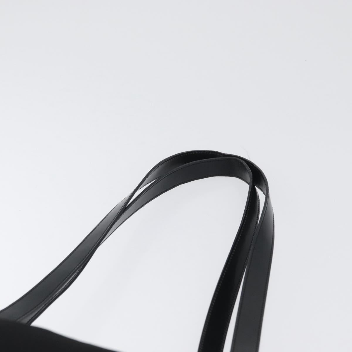 Celine Circle logo Nylon, Black, Nylon, Tote Bag