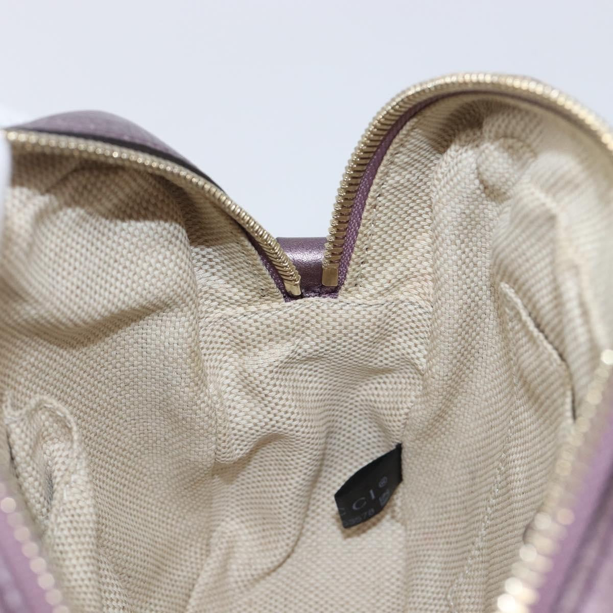 Gucci Soho Disco Leather, Pink, Leather, Crossbody Bag