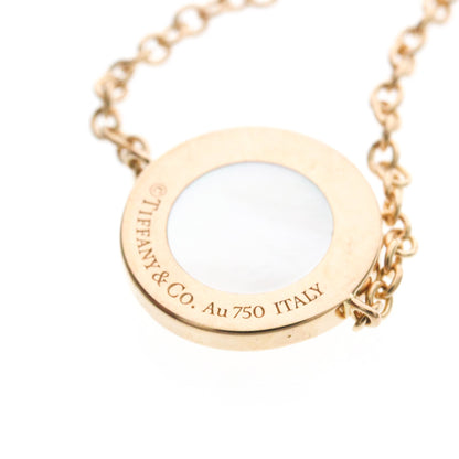 Tiffany & Co. T Circle Chain 18K Rose Gold with Mother of Pearl and Diamonds, Gold, Pink Gold, Bracelet