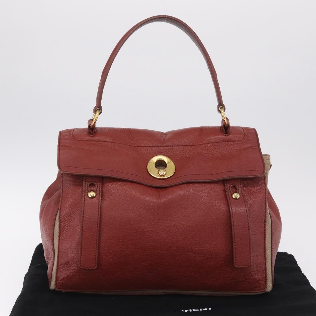 Saint Laurent Muse Two Leather, Brown, Leather, Handbag