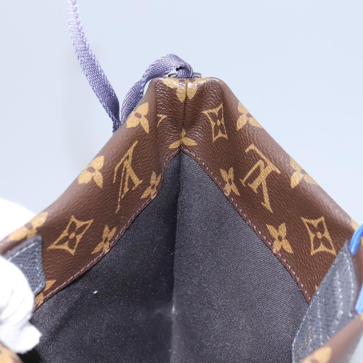 Louis Vuitton Outdoor Limited Edition Monogram Pacific Canvas, Blue, Canvas, Shoulder Bag