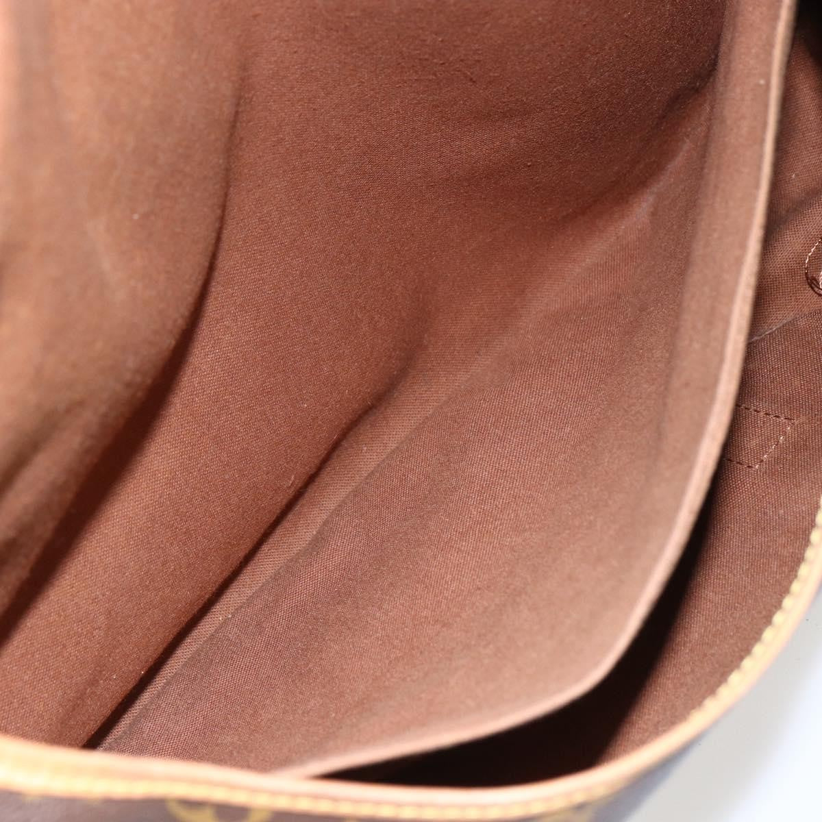 Louis Vuitton Saumur Monogram Canvas, Brown, Canvas, Shoulder Bag