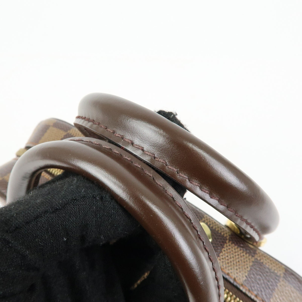 Louis Vuitton Sarria Damier, Brown, Canvas, Handbag