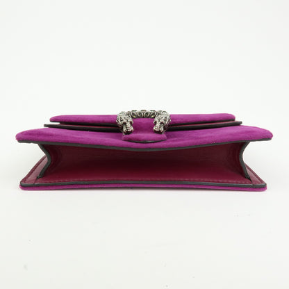 Gucci Dionysus Velvet, Purple, Velvet, Handbag