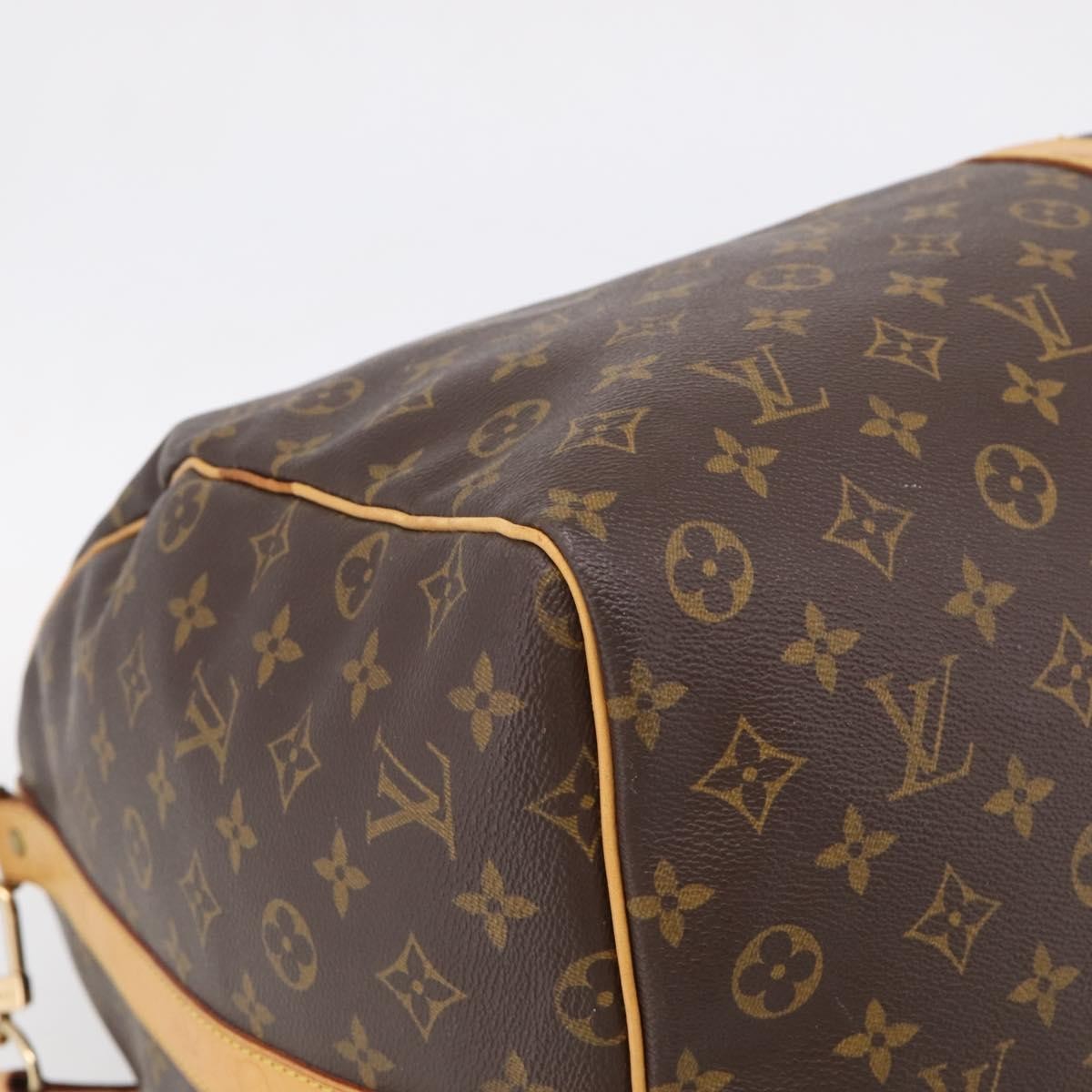 Louis Vuitton Keepall Bandouliere Monogram Canvas, Brown, Canvas, Travel Bag