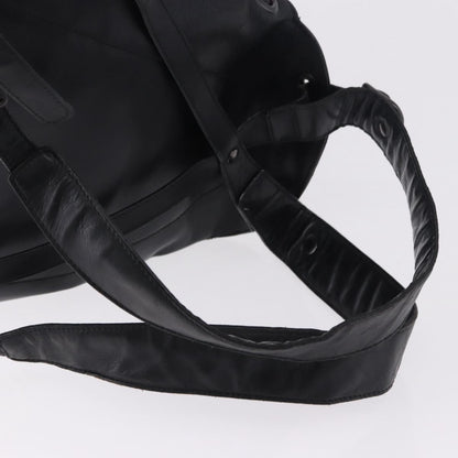Bottega Veneta Intrecciato Leather, Black, Leather, Backpack
