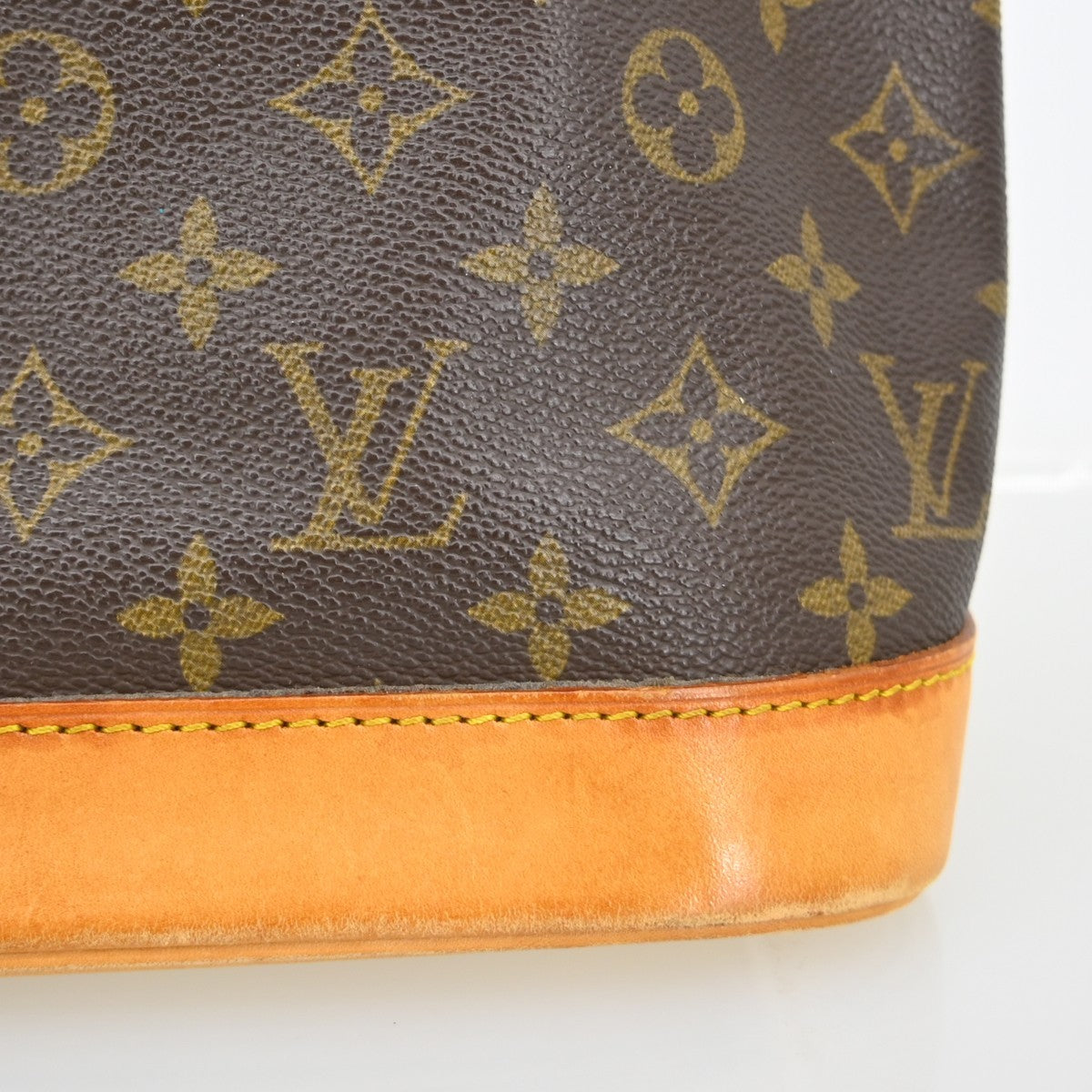 Louis Vuitton Alma Monogram, Brown, Canvas, Handbag