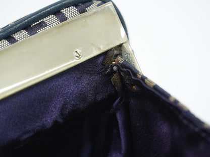 Fendi Vintage shoulderbag Canvas, Navy, Canvas, Shoulder Bag