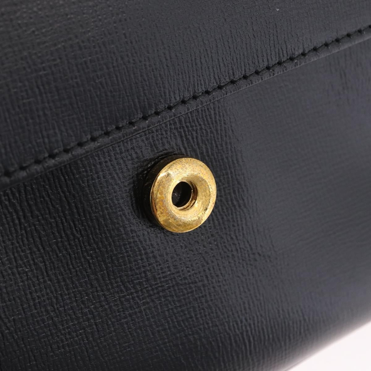 Gucci Marina Chain Flap Leather, Black, Leather, Shoulder Bag