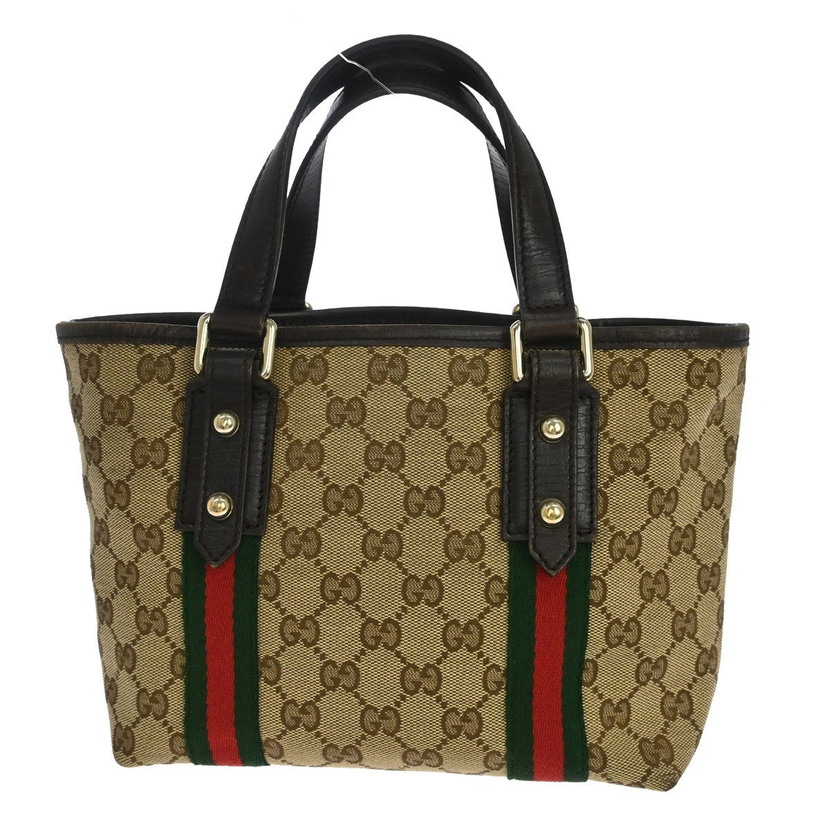 Gucci Jolicoeur Pochette GG Canvas and leather, Beige, Canvas, Handbag