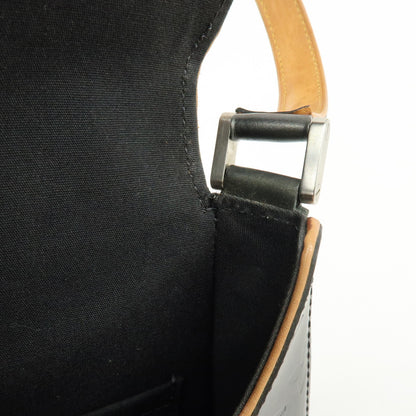 Louis Vuitton Mat Webster Street Monogram Vernis, Black, Leather, Handbag