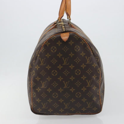 Louis Vuitton Keepall Monogram Canvas, Brown, Canvas, Travel Bag