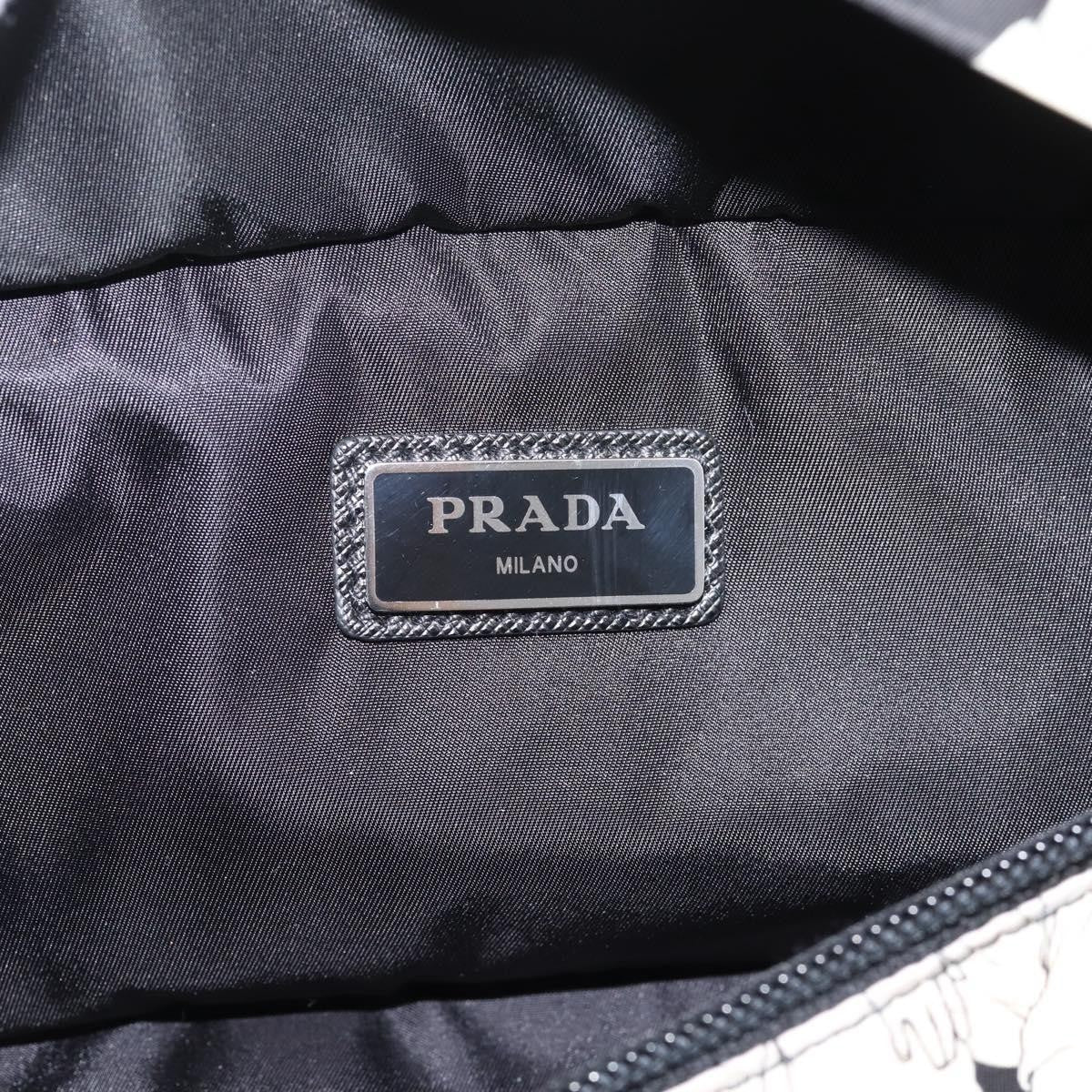 Prada Zip Waist Printed Tessuto, Multicolour, Nylon, Handbag
