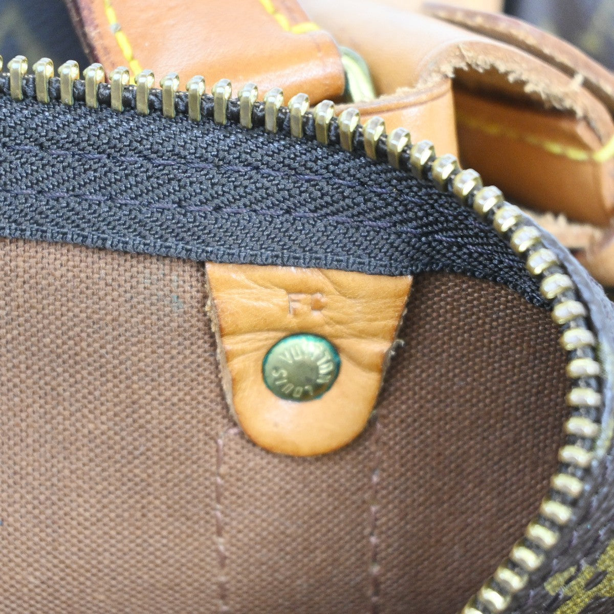Louis Vuitton Keepall Monogram Canvas, Brown, Canvas, Travel Bag